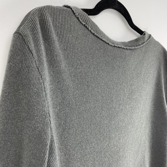 KristenseN Du Nord Womens Size 2 Silk Cashmere Gray Button Up Cardigan - Picture 13 of 13